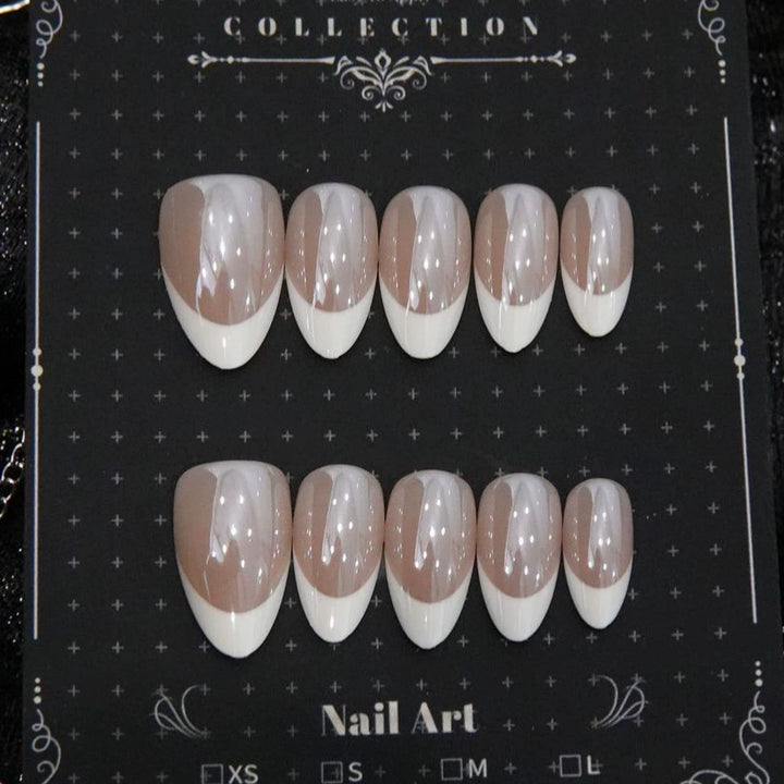Premium French Tip Press-On Nails