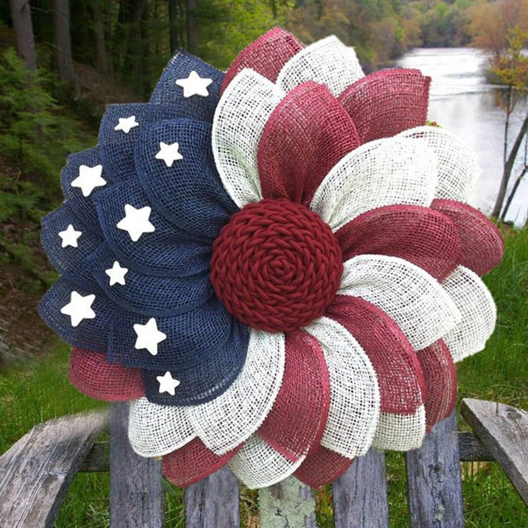 Decorative Starburst Floral Brooch