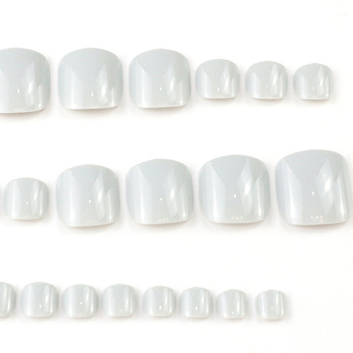 Glossy Press-On Toenail Set Stornfield