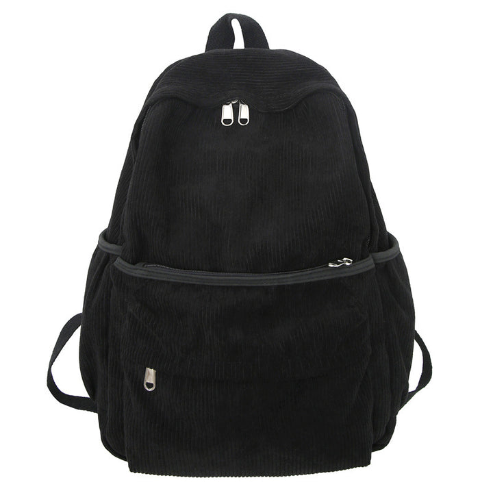 Cozy Corduroy School Backpack Stornfield