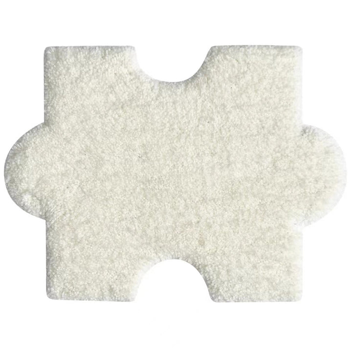 Soft Plush Puzzle-Shaped Bath Mat
