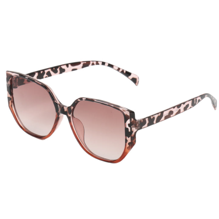 Women's fashionable oversized sunglasses with animal pattern Stornfield