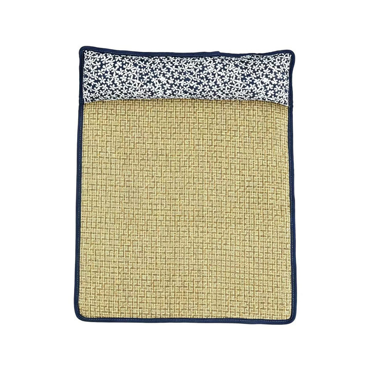 Unisex nan cooling sisal sleeping mat with padded neck pillow for pets Stornfield