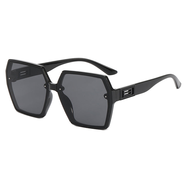 Oversized Hexagonal Sunglasses