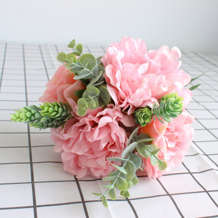 Lifelike Floral Handcrafted Bouquet