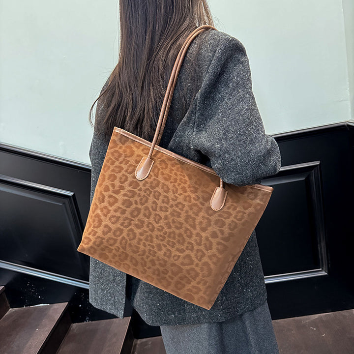 WoStylish Leopard Print Tote Bag Stornfield