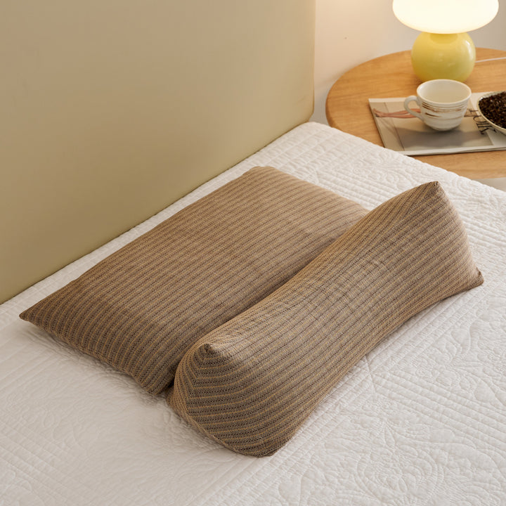 Ergonomic sleeping pillow with adjustable support Stornfield