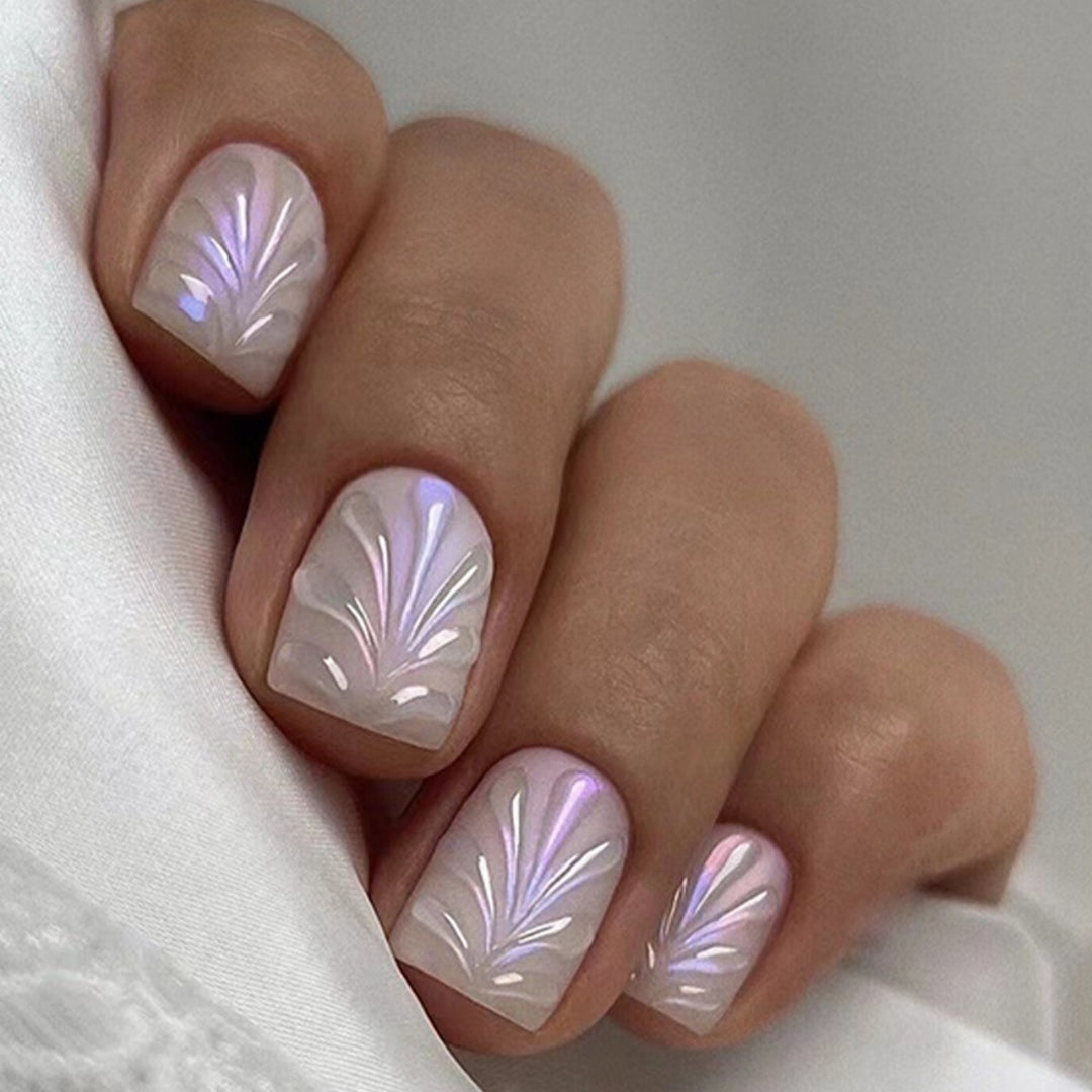 Elegant Textured Nail Design Stornfield