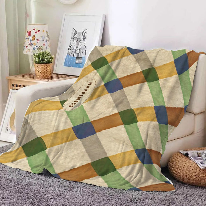 Fun Food-Themed Fleece Throw Blanket