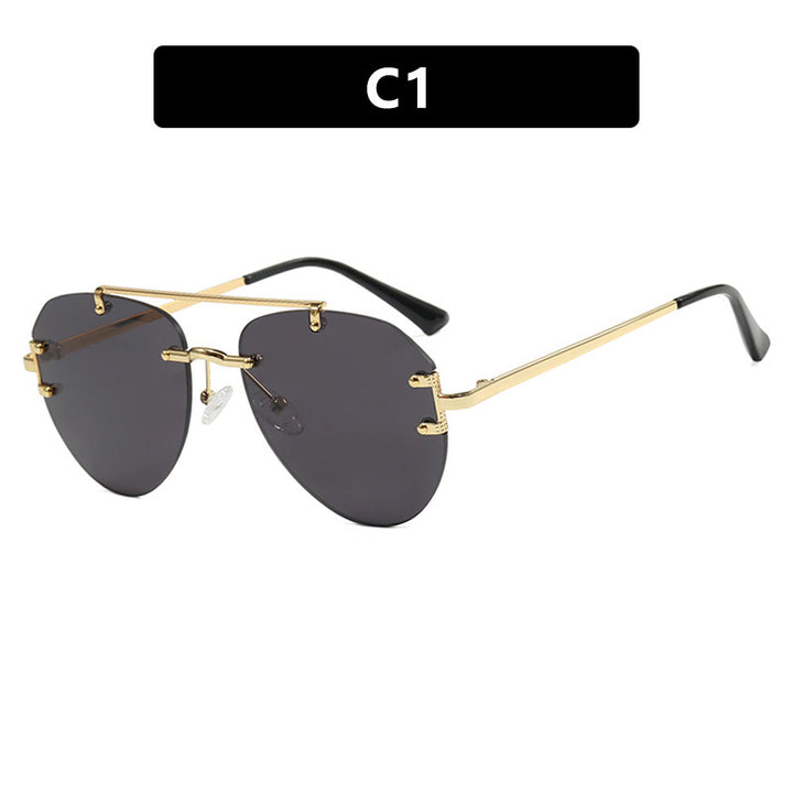 Ladies trendy sunglasses in elegant, polygonal design Stornfield