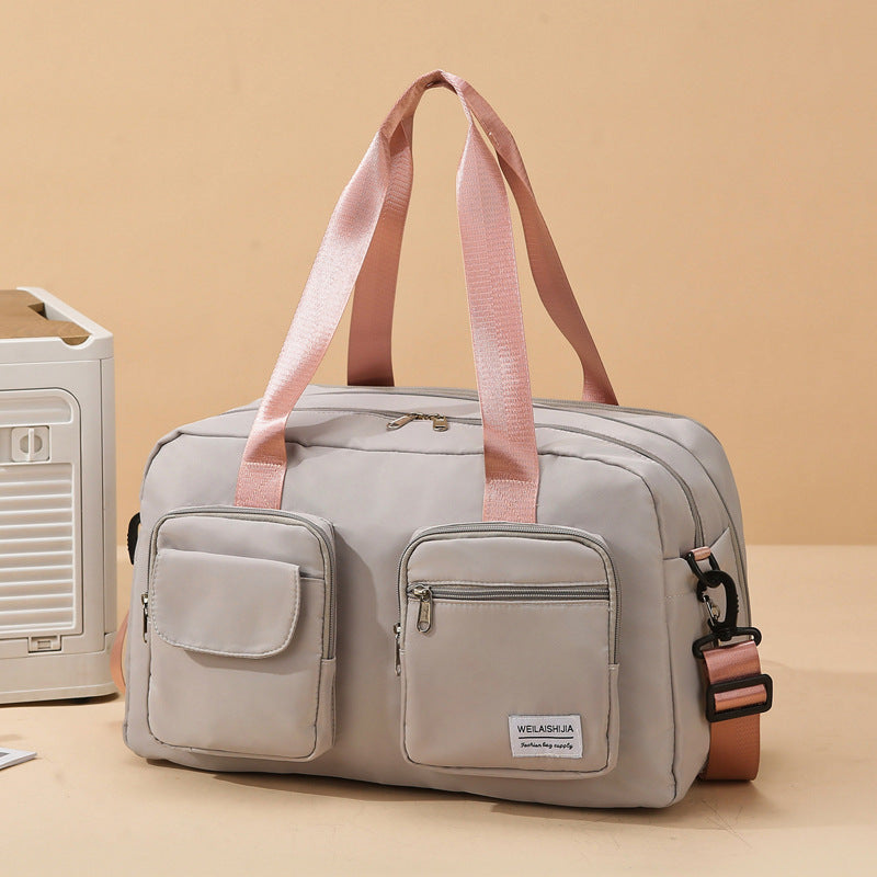 Multifunctional Travel Bag With Multiple Compartments And Adjustable Shoulder Strap Stornfield