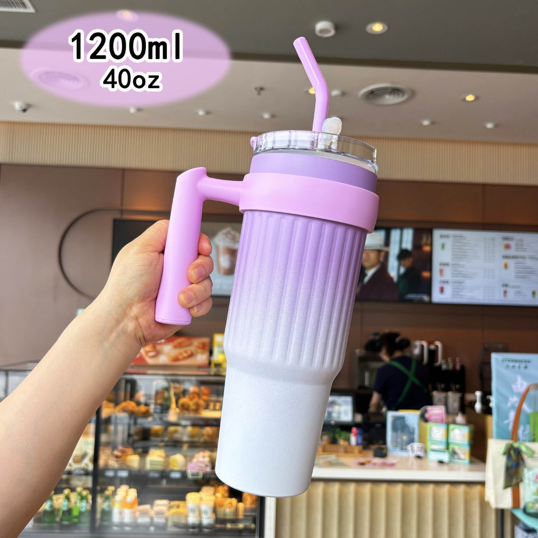 Ladies multifunctional drink bottle with practical carrying handle Stornfield