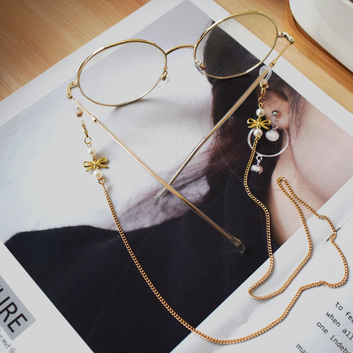 Elegant Pearl-Accented Eyewear Chain Stornfield 1786692339