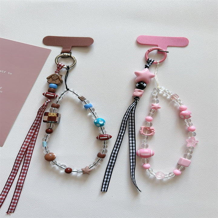 Themed Beaded Keychain Strap Stornfield