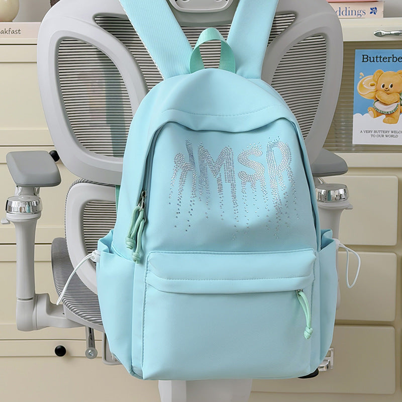 Decorative Rhinestone-Embellished Backpack Stornfield