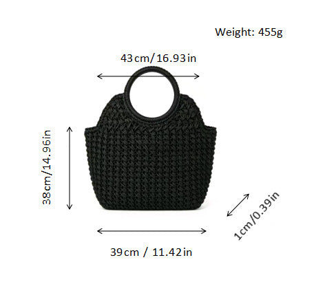 Basket bag in modern design Stornfield
