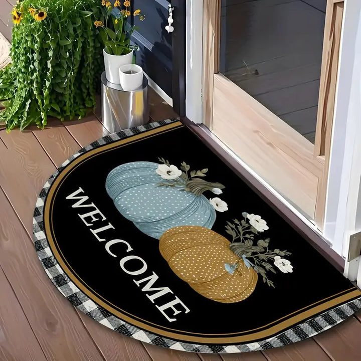 Leaf Pattern Decorative Doormat Stornfield