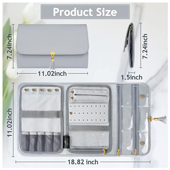 Elegant jewelry organizer with versatile compartments Stornfield