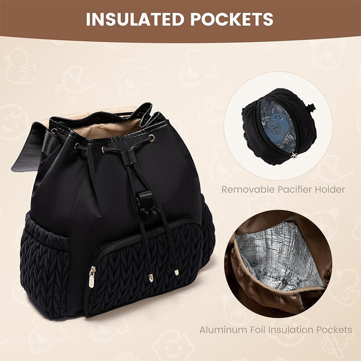Stylish backpack with padded back and versatile compartments Stornfield