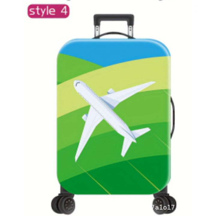 Unisex Hard Shell Travel Suitcase with Motivational Airplane Design Stornfield