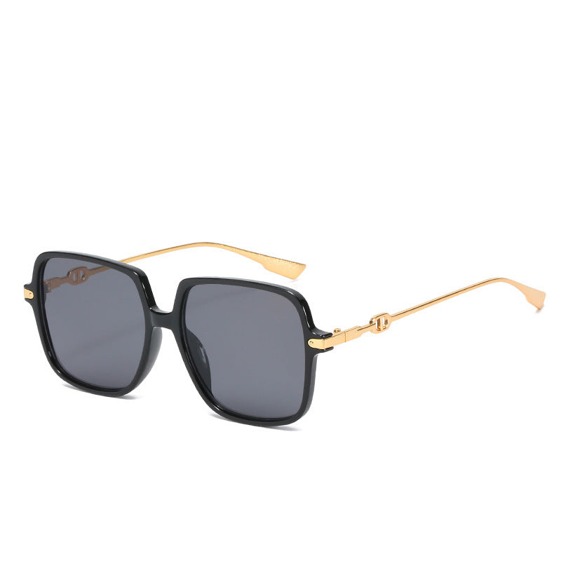 Oversized Chic Square Frame Sunglasses Stornfield