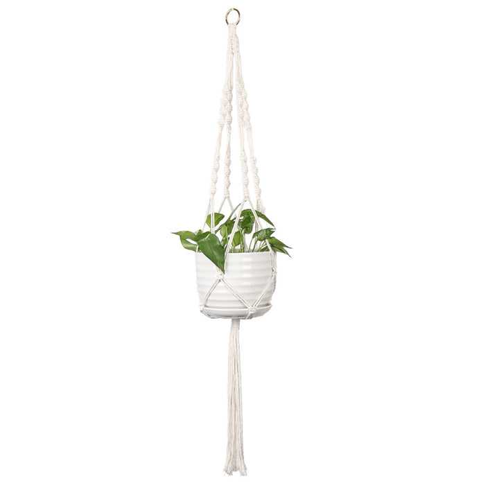 Plant-hanging macrame shelf Stornfield