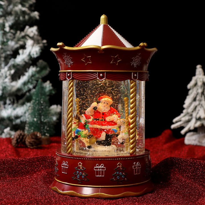 Nostalgic Christmas lantern with moving scenes Stornfield