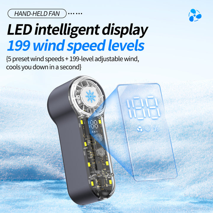 Women Portable High-Speed Hand Fan Stornfield