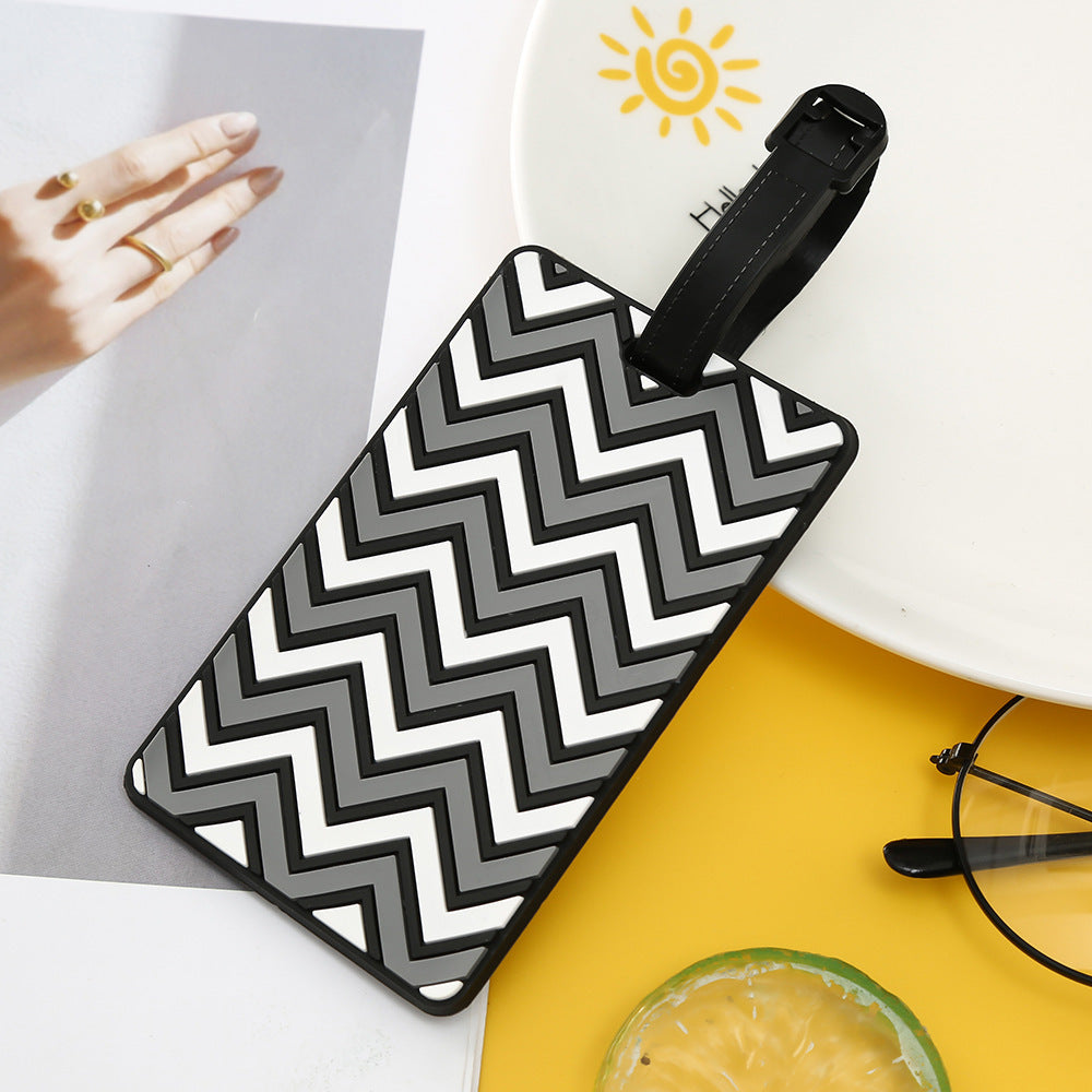 Unisex Chevron Patterned Luggage Tag Stornfield