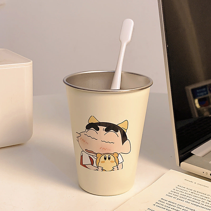 Stainless Steel Toothbrush Holder with Cute Cartoon Design Stornfield
