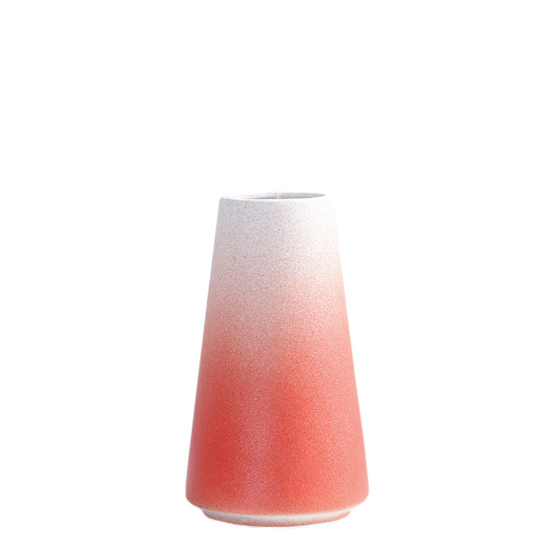 Modern Textured Ceramic Flower Vessel Stornfeild