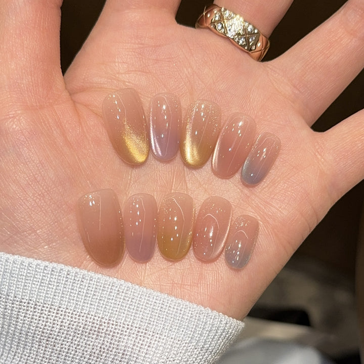 Acrylic Nail Set with Gradient Stornfield