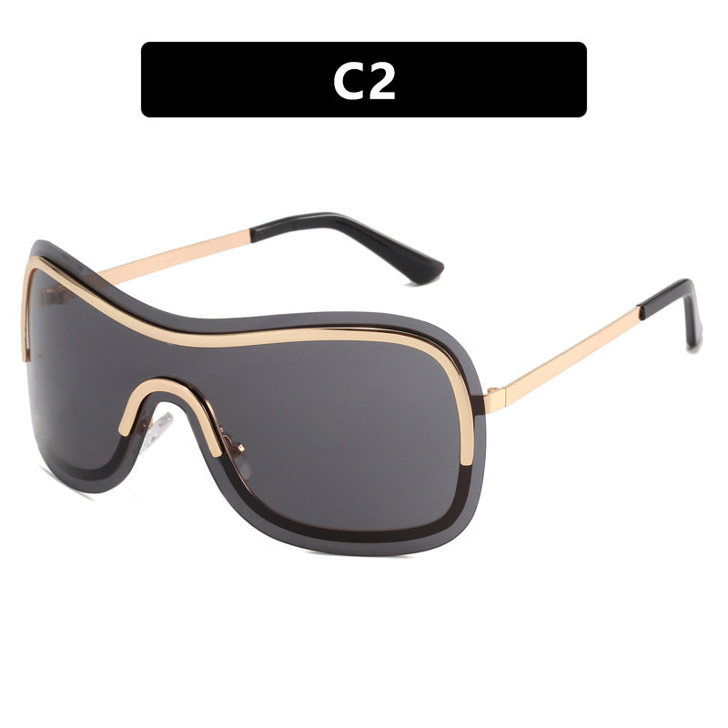 Women's sporty oversized sunglasses with elegant design Stornfield