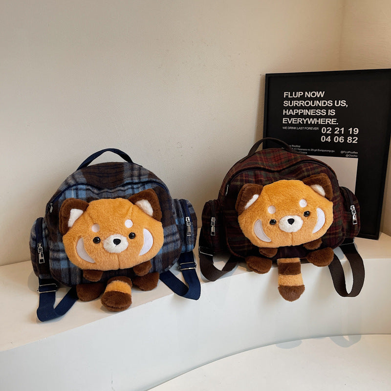 Plush backpack with animal design Stornfield