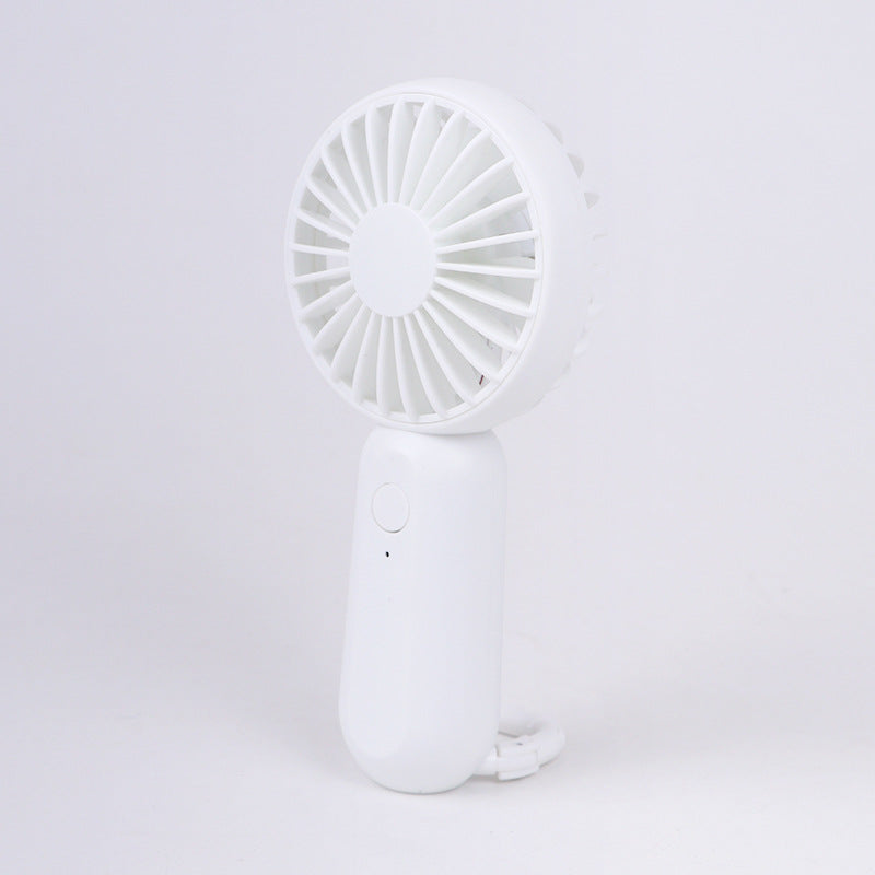 Unisex portable mini hand fan with USB charging and carrying strap Stornfield