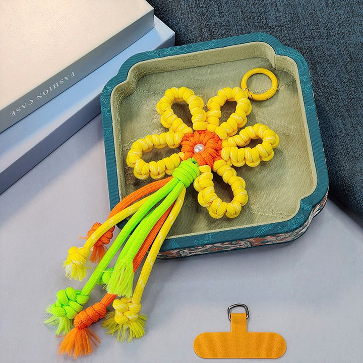 Decorative Floral Keychain Holder Stornfield