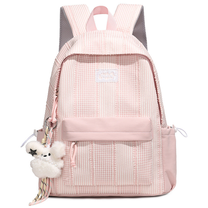Stylish Striped Design Backpack Stornfield