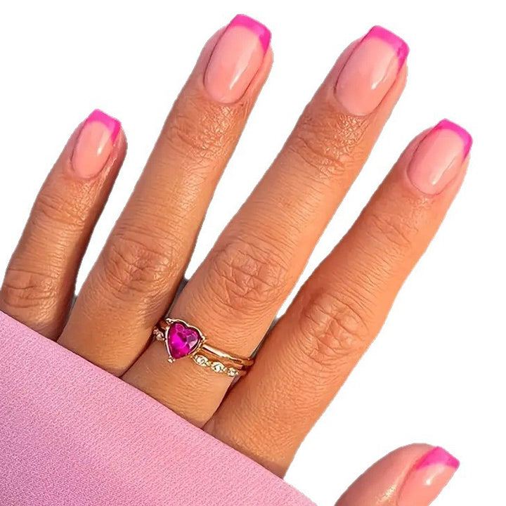 Chic French Tip Nail Enhancements Stornfield