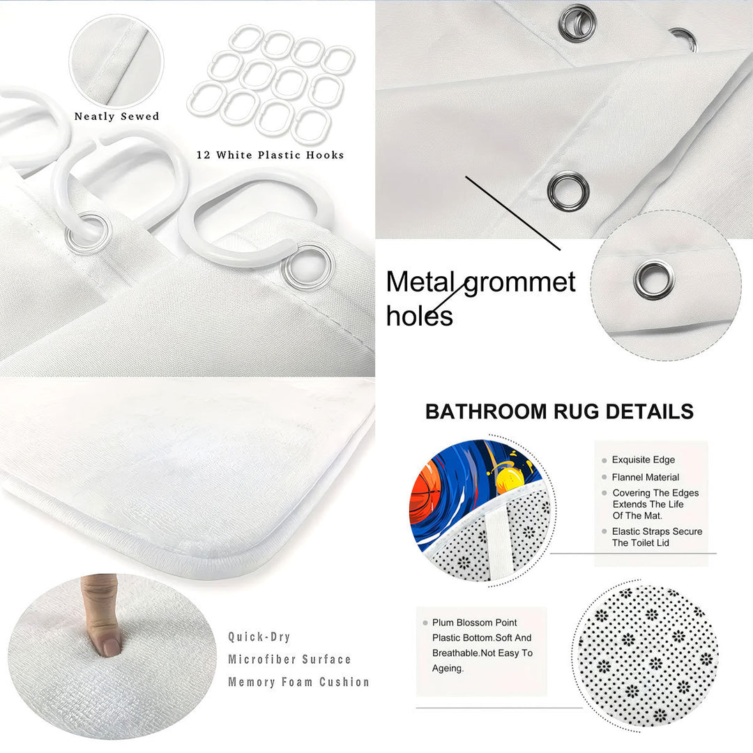 Creative Universe-Themed Bathroom Set Stornfield