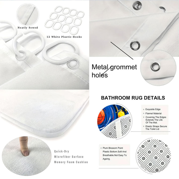 Creative Universe-Themed Bathroom Set Stornfield