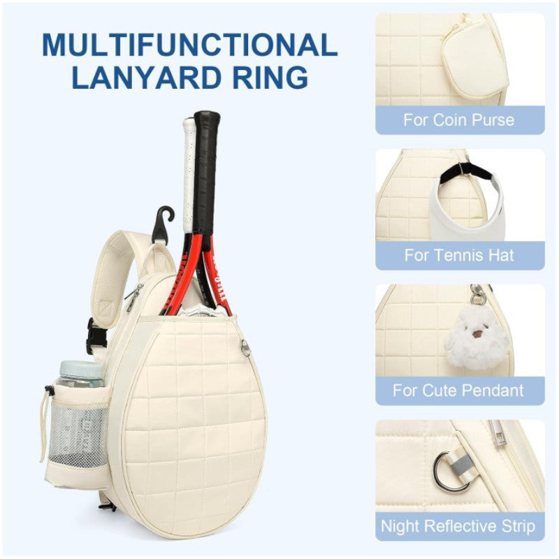 Sporty tennis backpack bag with innovative folding design Stornfield