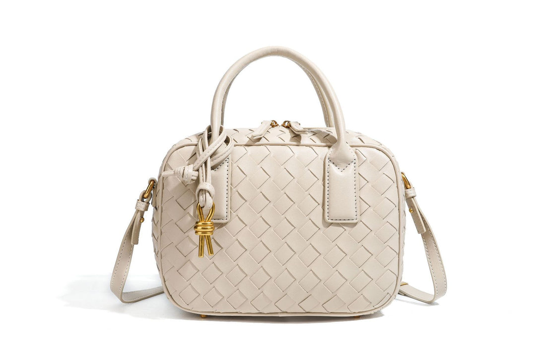 Textured Leather Boutique Handbag Stornfield