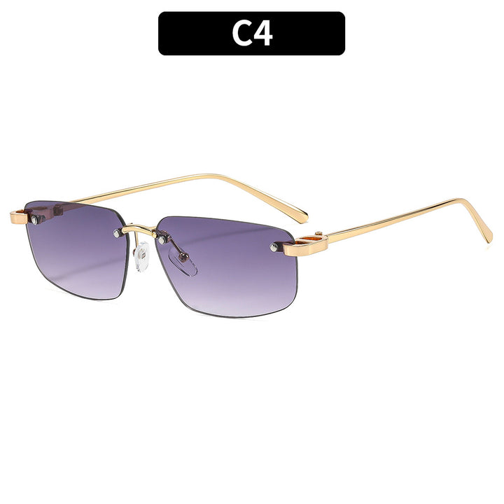 Minimalist Rectangular Sunglasses