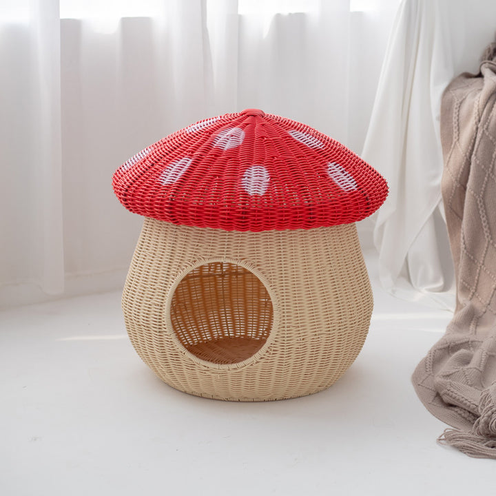 Cat bed with integrated sleeping area Stornfield