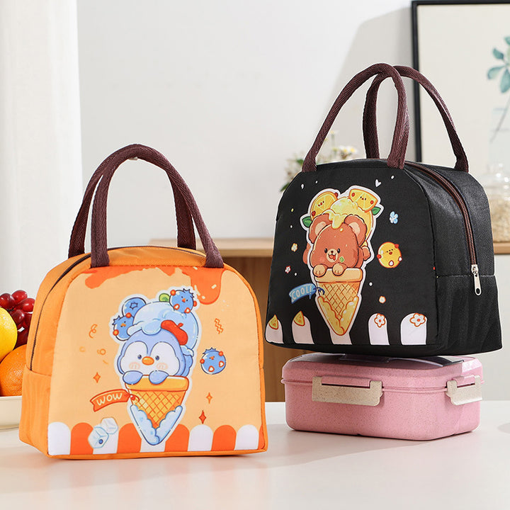 Cartoon-Themed Insulated Lunch Bag Stornfield