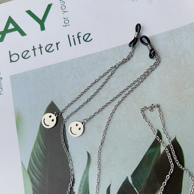 Chic Smiley Face Eyewear Chain Stornfield