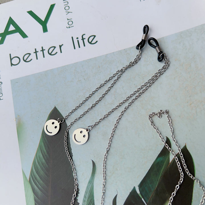 Chic Smiley Face Eyewear Chain Stornfield