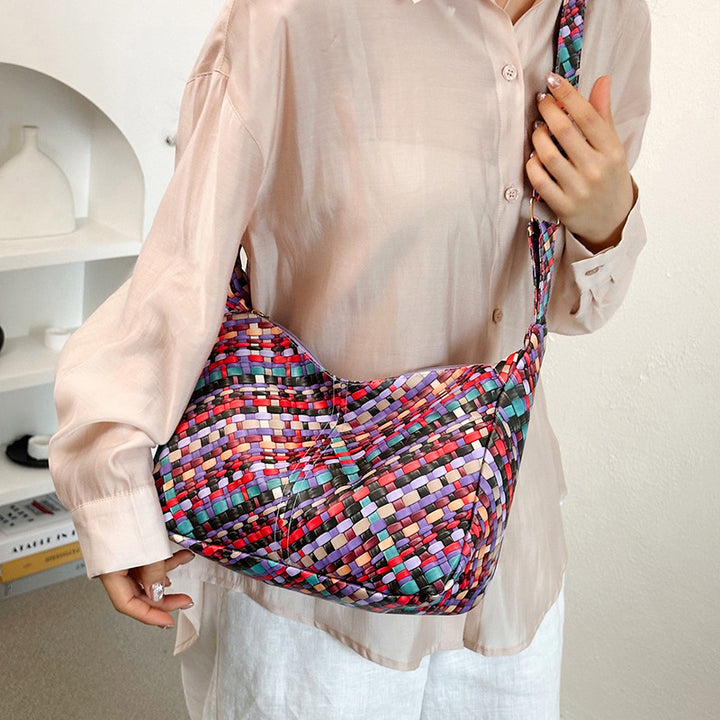 WoColorful Woven Hobo Bag Stornfield