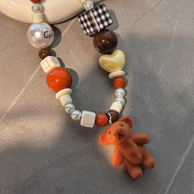 Decorative Beaded Charm Necklace Stornfield 1790134836