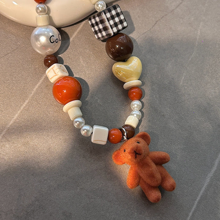 Decorative Beaded Charm Necklace Stornfield 1790134836